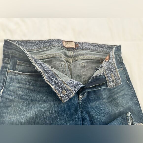 Paige Boot Cut Jeans Laurel Canyon Sz 30 - Picture 10 of 12